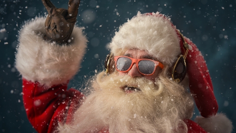 Создание интернет-баннера «Санта Garmin» Создание интернет-баннера «Санта Garmin»